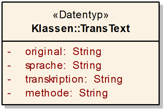 sonderzeichen klasse transtext