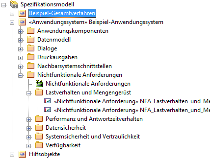 ea struktur spezifikationss nichtfunktionale anforderungen